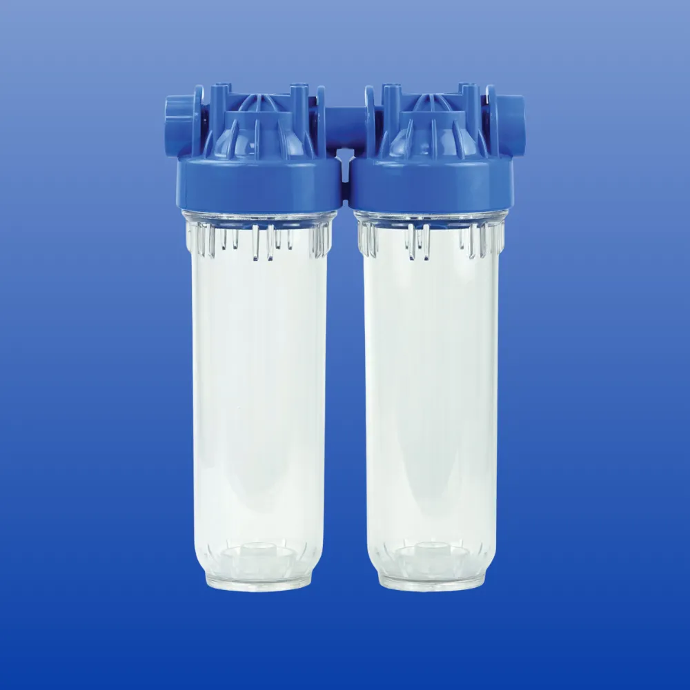 10" Dublex-İkili Plastik Filtre Kapları